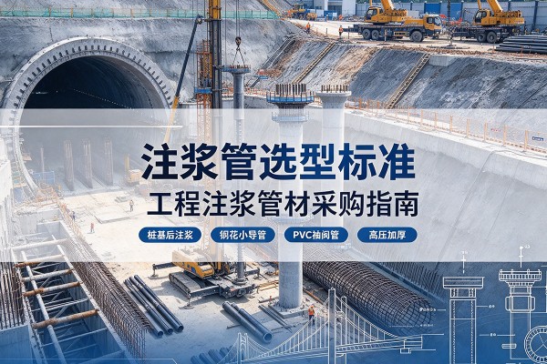博兴注浆管选型标准
