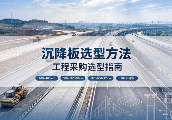 博兴沉降板选择方法